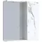 Зеркало с шкафчиком «Onika» Марбл 65.00 без света мрамор/камень бетонный универсальный, фото №1