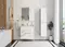 Зеркало с шкафчиком «Onika» Марбл 65.00 без света мрамор/камень бетонный универсальный, картинка №2