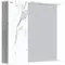 Зеркало с шкафчиком «Onika» Марбл 75.00 без света мрамор/камень бетонный универсальный, фото №1
