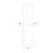 Пенал «Onika» Марбл 30.10 подвесной мрамор/камень бетонный универсальный, фото №5