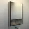Зеркальный шкаф «Comforty» Вена 55 без света дуб дымчатый универсальный, фото №1