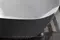 Ванна акриловая «Allen Brau» Priority 2 170/80 (291970) с ножками с сифоном белая/антрацит, изображение №4