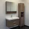 Мебель для ванной подвесная «Comforty» Никосия 80П дуб тёмный, фото №1