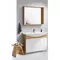 Мебель для ванной «Aqwella» Basic 105 белая/дуб золотой, фото №1