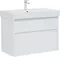 Мебель для ванной подвесная «Aquanet» Nova Lite 85 c 2 ящиками белый глянец, фото №5