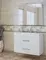 Мебель для ванной подвесная «Veneciana» Tenna 75 с 2 ящиками белый глянец, фотография №3