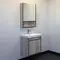 Мебель для ванной подвесная «Comforty» Вена 55 дуб дымчатый/чёрная, фото №1