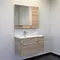 Мебель для ванной подвесная «Comforty» Варна 90 дуб сонома, фото №1