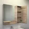 Мебель для ванной подвесная «Comforty» Варна 90 дуб сонома, изображение №8