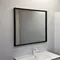 Мебель для ванной «Comforty» Бредфорд 90 белый глянец/чёрная, картинка №6