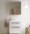 Мебель для ванной подвесная «Alavann» Paris 70 белая, картинка №2