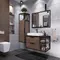Мебель для ванной подвесная «Grossman» Лофт 90 веллингтон/чёрная, фотография №3