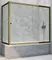 Шторка на ванну стеклянная «Vegas Glass» ZV+ZVF Tur Novo 150/70/140 прозрачная/бронза универсальная, фото №1