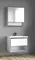 Мебель для ванной подвесная «Spectrum» Грано 70 арт.114 белая-серая/белая, фото №1