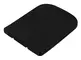 Сиденье для унитаза «Belbagno» Ardente-C BB3202SC-MB дюропласт с микролифтом черное, фото №1