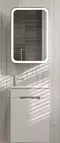 Зеркальный шкаф «Jorno» Modul 50 с подсветкой белый правый, картинка №6