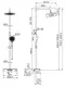 Душевая система «Iddis» Spahome SPASBBTi06 хром, картинка №6
