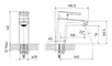 Смеситель для раковины «Iddis» Bild BILBL00i01 чёрный матовый, фотография №3