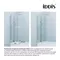 Шторка на ванну стеклянная «Iddis» Slide SLI5CS7i90 75/140 прозрачная/хром универсальная, картинка №2