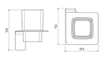 Стакан для зубных щёток «Iddis» Slide SLIBSG1i45 на стену чёрный матовый, фотография №3