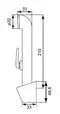 Гигиенический гарнитур «Iddis» Bidet Hand Shower 0201F15i20 хром, фотография №3