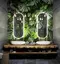 Зеркало «Art&Max» Bari 120/50 с подсветкой белый матовый, фотография №3