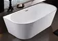 Ванна акриловая «Art&Max» AM-206 170/80 с ножками с сифоном белая, картинка №2