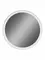 Зеркало «Art&Max» Napoli 100 с подсветкой белый матовый, изображение №4