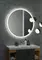 Зеркало «Art&Max» Napoli 80 с подсветкой белый матовый, картинка №10