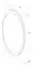 Зеркало «Art&Max» Ovale 57/77 с подсветкой и подогревом, картинка №6