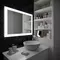 Зеркало «Art&Max» Soli 120/70 с подсветкой и подогревом, фотография №3