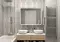 Зеркальный шкаф «Art&Max» Platino 100/80 с подсветкой белый, картинка №2