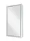 Зеркальный шкаф «Art&Max» Techno 35/65 с подсветкой белый левый, картинка №2