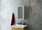 Зеркальный шкаф «Art&Max» Techno 35/65 с подсветкой белый левый, фотография №7