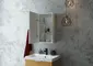 Зеркальный шкаф «Art&Max» Techno 35/65 с подсветкой белый левый, картинка №10