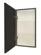 Зеркальный шкаф «Art&Max» Techno 35/65 с подсветкой чёрный левый, изображение №4