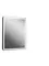 Зеркальный шкаф «Art&Max» Techno 60/80 с подсветкой чёрный универсальный, фото №1