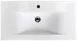 Раковина «Art&Max» 100 AM-LAV-1000-MR-A литьевой мрамор белая, картинка №2