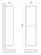 Пенал «Art&Max» Family 40 подвесной Cemento Veneto универсальный, фото №5