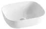 Раковина «Art&Max» 50/40 AM110-T фарфоровая белая, фото №1