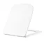 Сиденье для унитаза «Art&Max» Platino AM9321SC ультратонкое дюропласт с микролифтом белое, фото №1