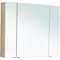 Зеркальный шкаф «Aquanet» Алвита new 100 без света дуб веллингтон белый, фото №1