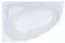 Ванна акриловая «Triton» Кайли 150/101 с каркасом без сифона белая правая, фото №1
