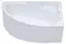 Ванна акриловая «Triton» Николь 160/100 (Щ0000049493) на Х каркасе с каркасом без сифона белая левая, картинка №2