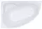 Ванна акриловая «Triton» Николь 160/100 (Щ0000049495) на Х каркасе с каркасом без сифона белая правая, фото №1