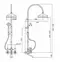 Душевая система «Cezares» FIRST-CVD-30-03/24-Bi золото, картинка №2