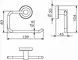 Держатель для туалетной бумаги «Langberger» Burano 11043A на стену хром, картинка №2