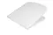 Подвесной унитаз безободковый «Art&Max» Maxima AM010CHR (AM2032SC) белый с сиденьем дюропласт с микролифтом белое, картинка №2
