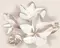 Настенное панно «Azori» Amati Plumeria (комплект из 2 шт.) Matt. 50,5x40,2 584192004 beige, фотография №3