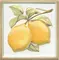 Настенная вставка «Kerama Marazzi» Капри 9,8x9,8 TLA002 лимончики, фото №1